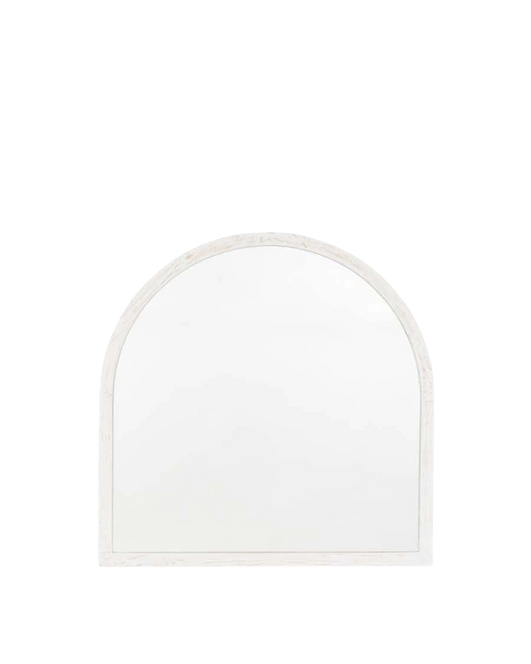 Cove Arch Mirror - White