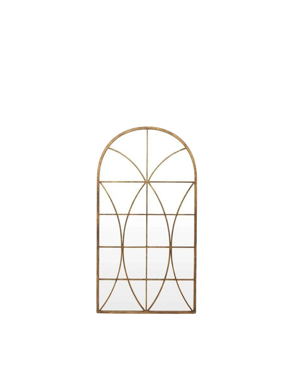 Grand Arch Leaner Mirror - Rust