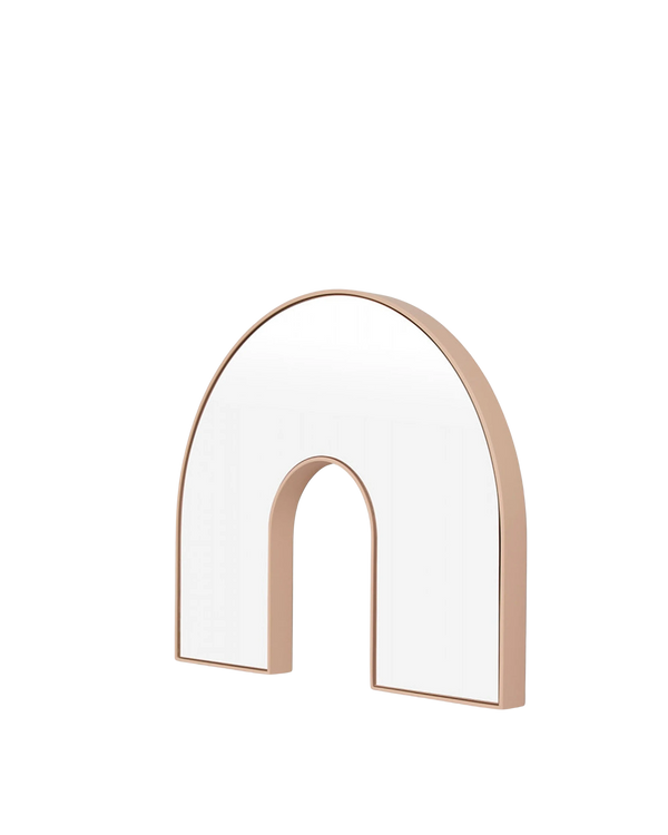 Kaari Arch Mirror - Powder