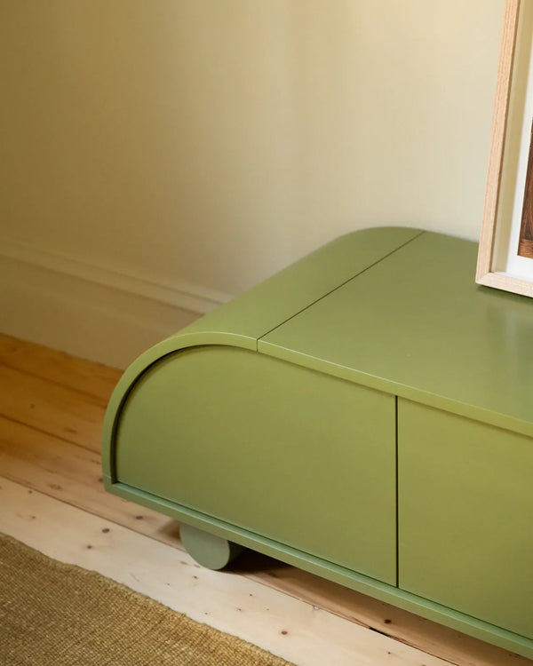 Muse Entertainment Unit 210cm - Olive