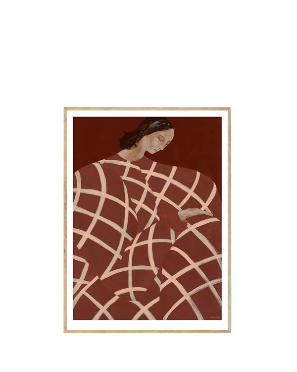 Waiting At Art Et Metiers Print 30Cm x 40Cm