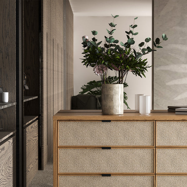 Peggy Six Drawer Chest - Oak