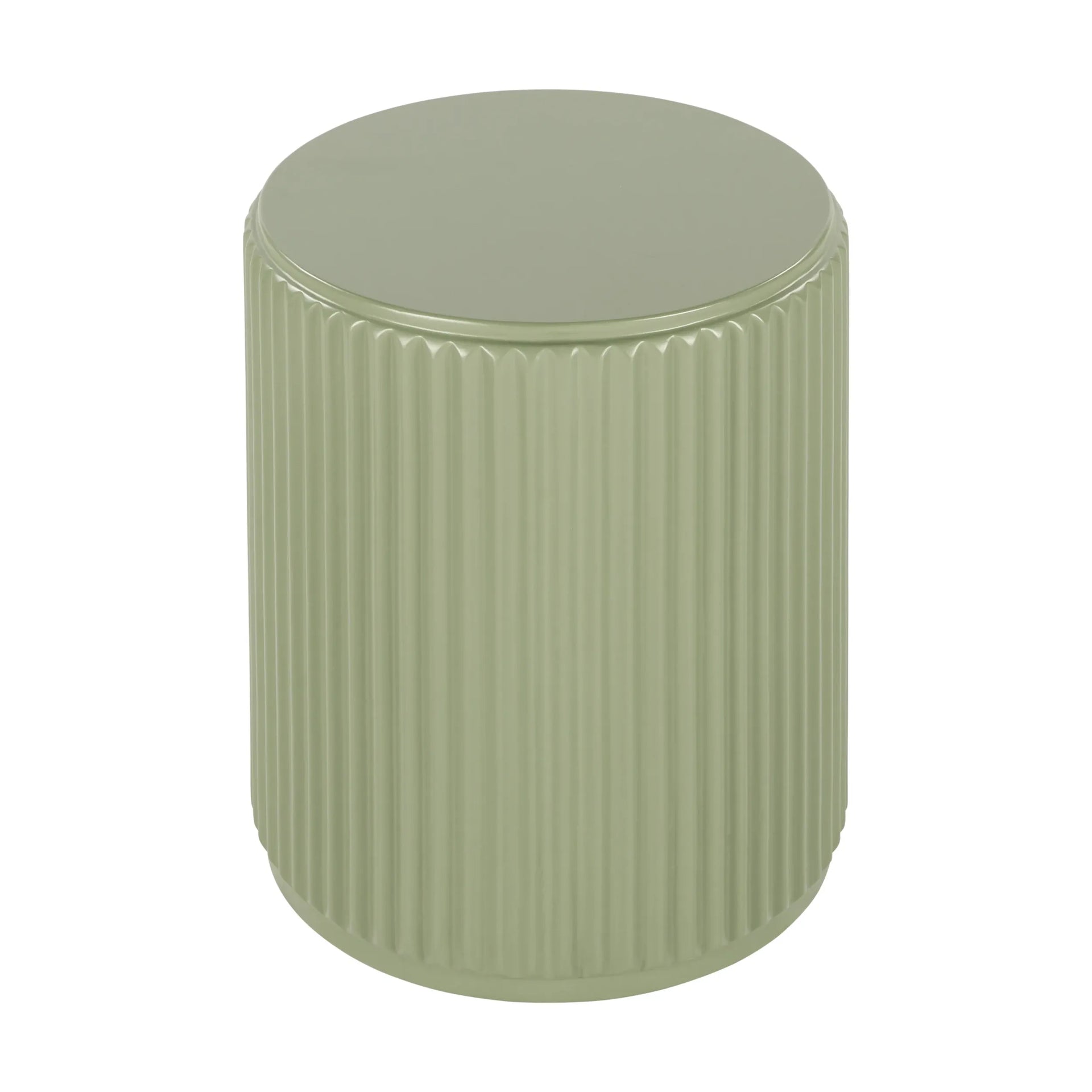 Nova Outdoor Side Table - Green Concrete