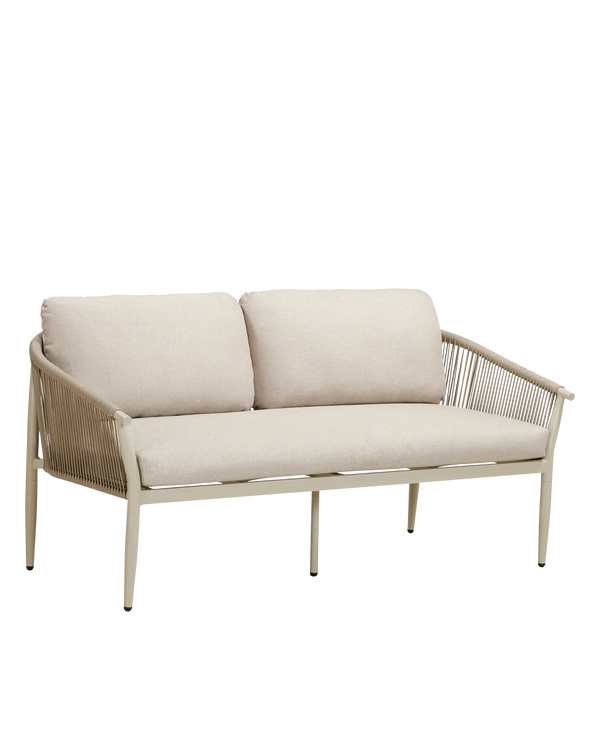 Everett Outdoor 2 Seater Sofa - Sand