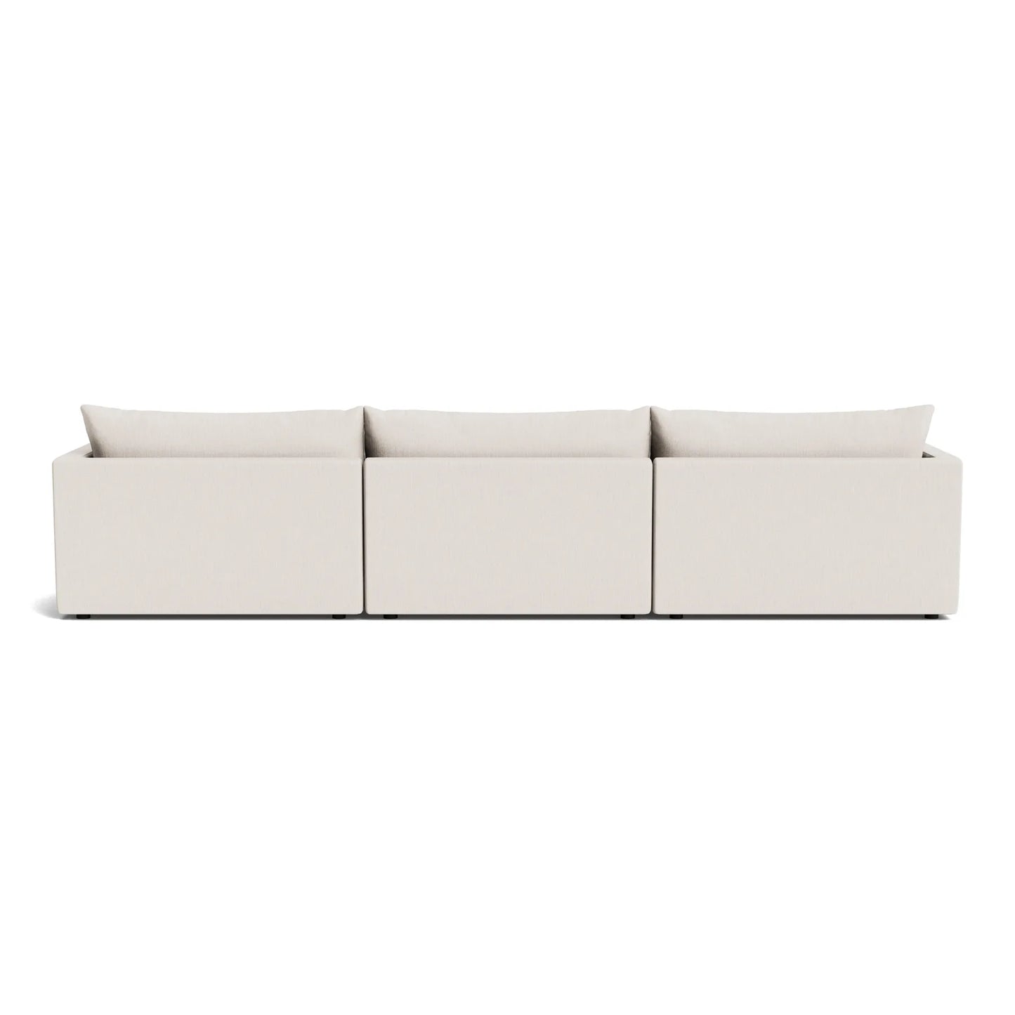 Sidney Slipcover 4 Seater Sofa - Silex Off White