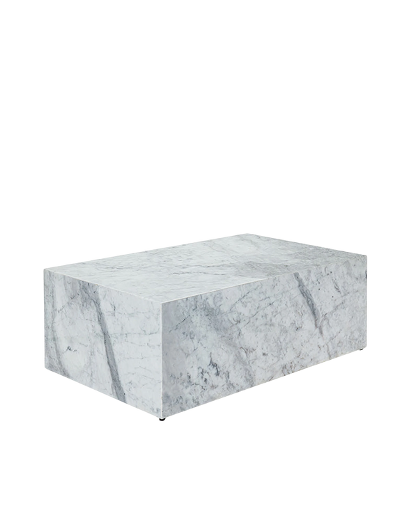 Stage Marble Coffee Table - Grey Carrara