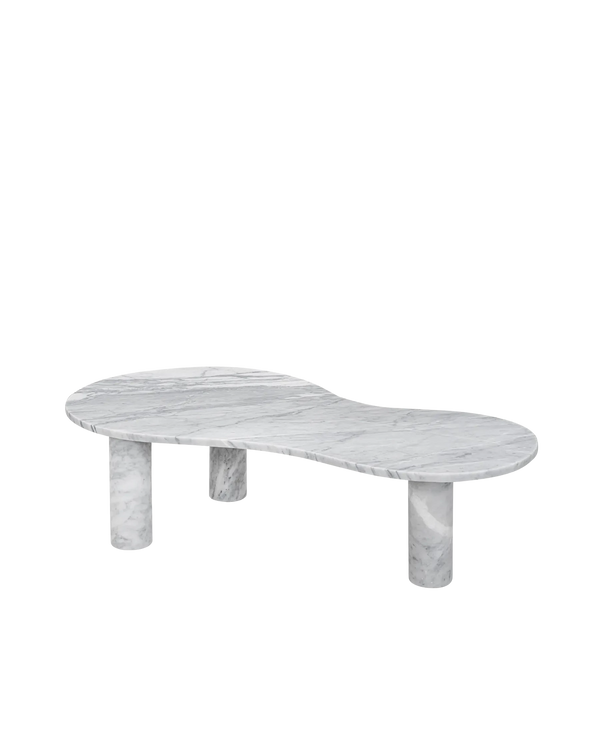 Claude Coffee Table - Grey Carrara