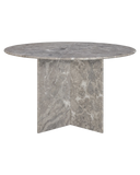 Clara Round Dining Table 120cm - Tide Pool Marble