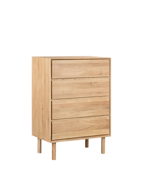 Harmony 4 Drawer Chest - Oak