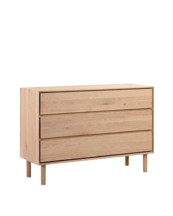 Harmony 3 Drawer Chest - Oak
