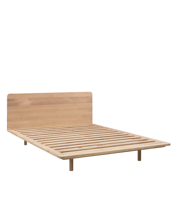 Serene Queen Bed - Oak