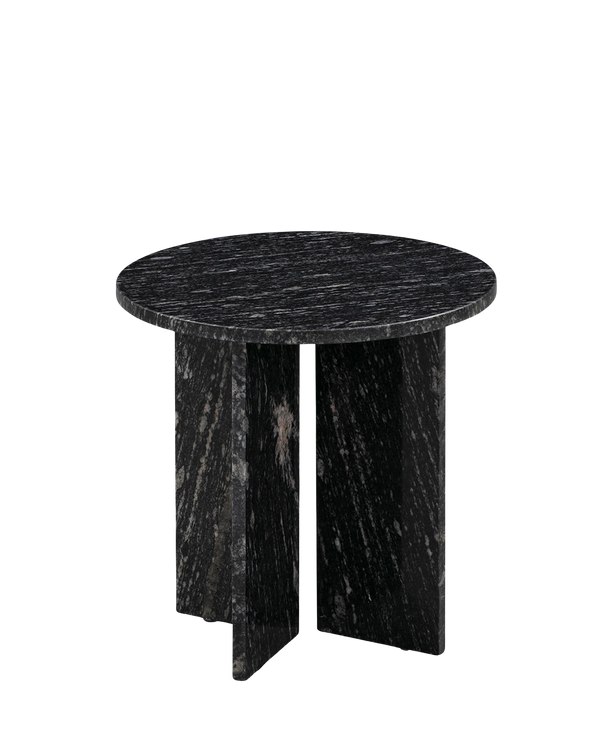 Edge Side Table - Black Forest Granite