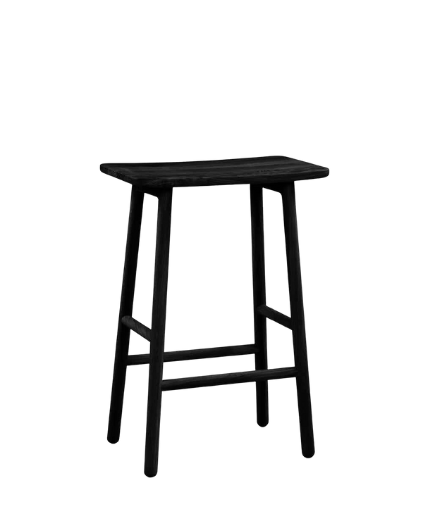 Loft Bar Stool 65cm - Black