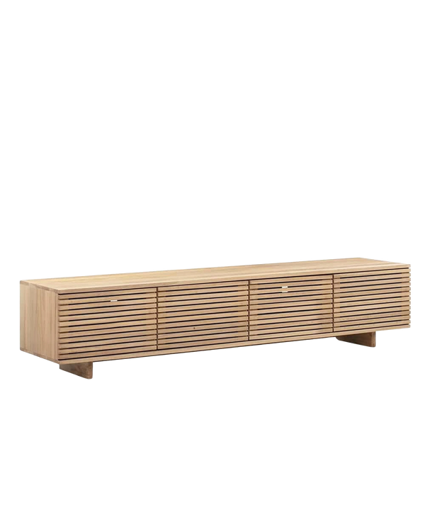 Linear Entertainment Unit 210cm - Oak