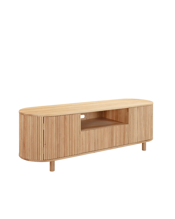 Ripple Entertainment Unit 180Cm - Oak