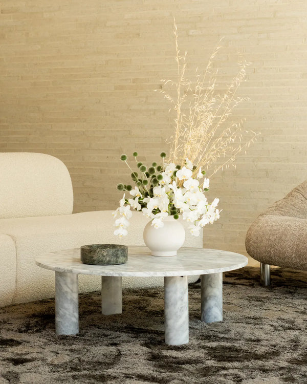 Sector Coffee Table - Grey Carrara