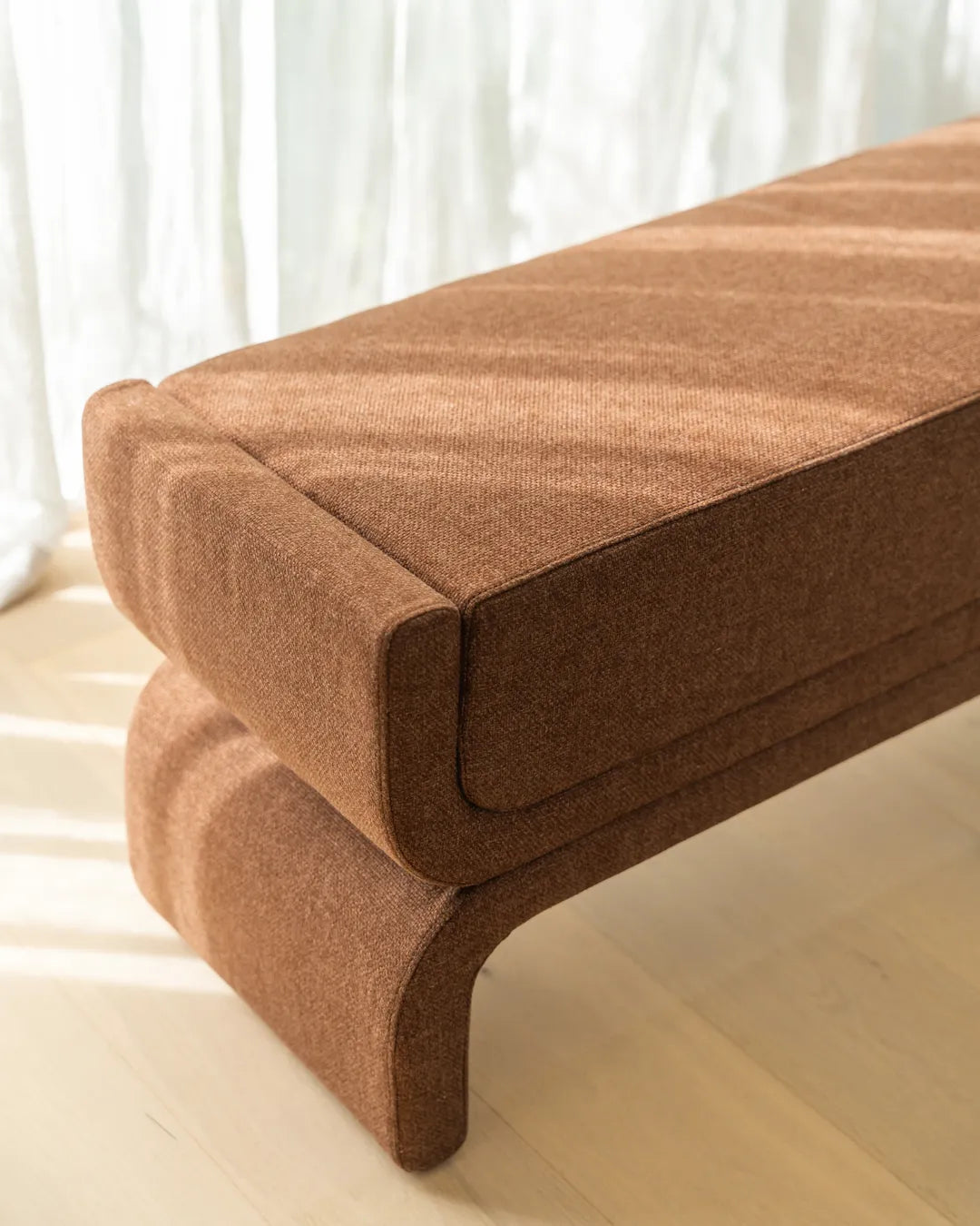 Shift Bench - Fossil Chocolate