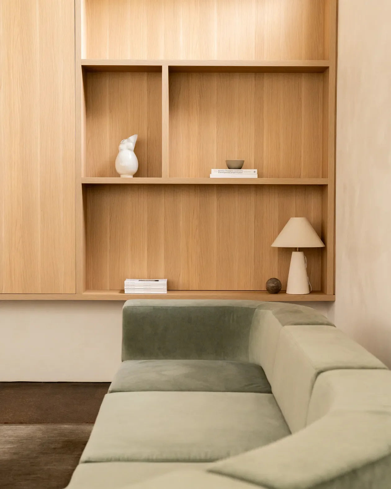 Stretch Pit Sofa - Opal Ocean