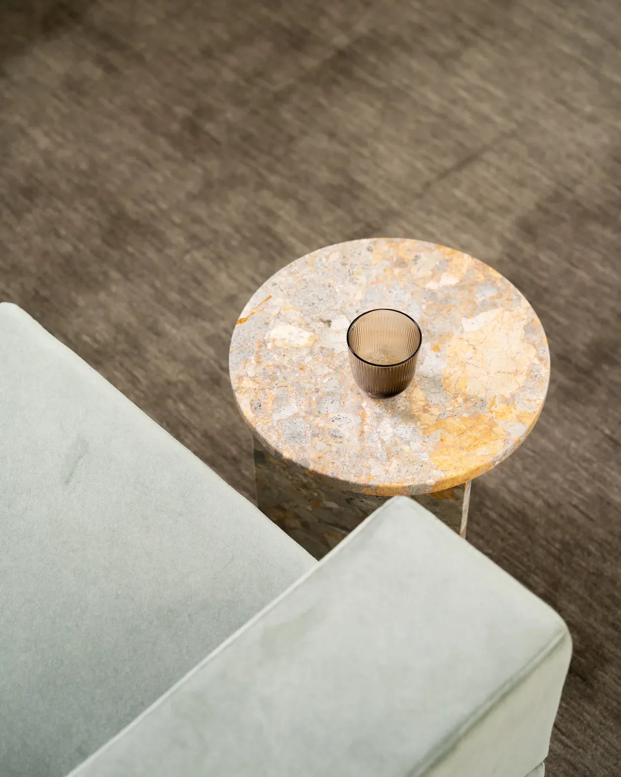 Stretch Pit Sofa - Opal Ocean