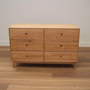 The Trove | Ambience 6 Drawer Chest - Oak