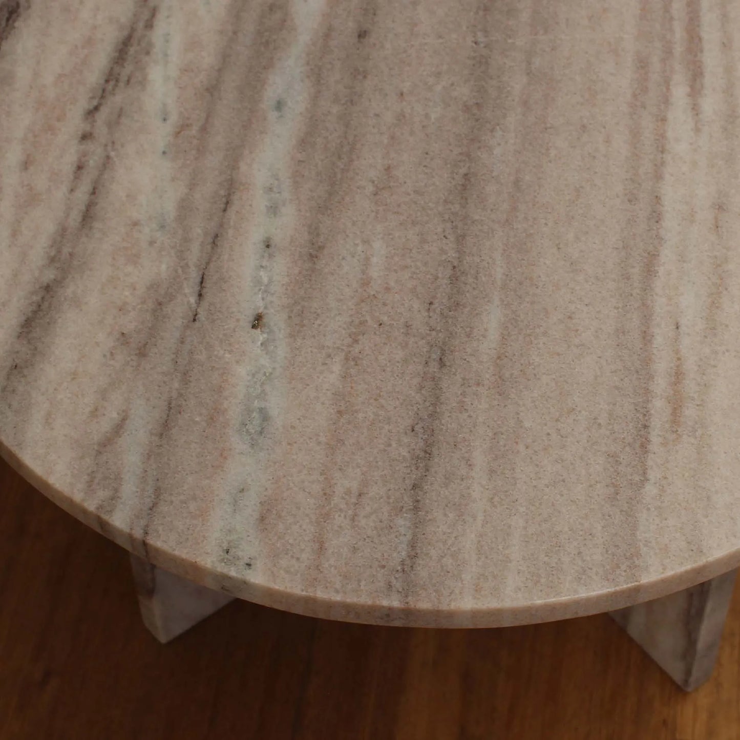 The Trove | Edge Oval Coffee Table - Sand Granite