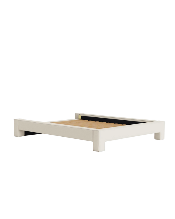 Doze Queen Bed Base - Siena Cream