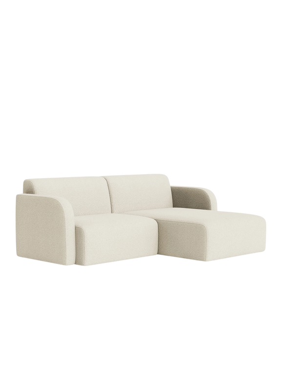 Jam 3 Seater RHF Chaise Sofa - Copenhagen Grey