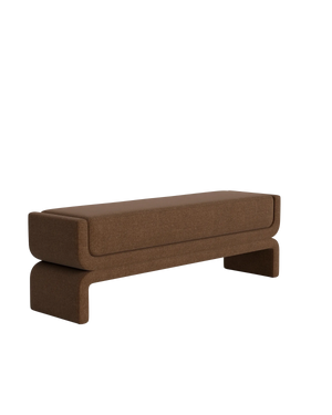 Shift Bench - Fossil Chocolate