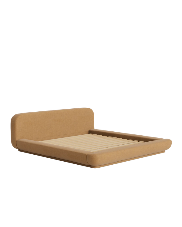 Floss King Bed - Fossil Fawn