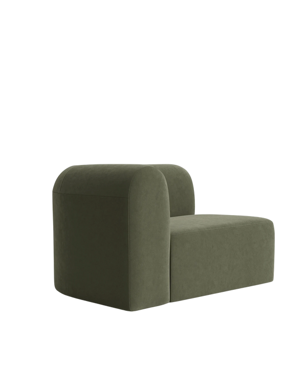 Berg Left Corner Module - Eden Leaf