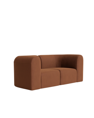 Berg 2 Seater Sofa - Corduroy Cocoa