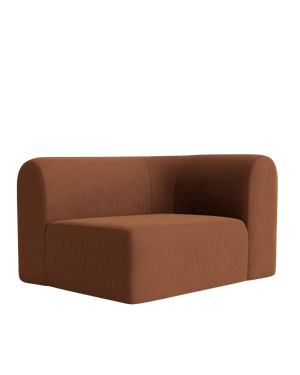 Berg Right Corner Module - Corduroy Cocoa