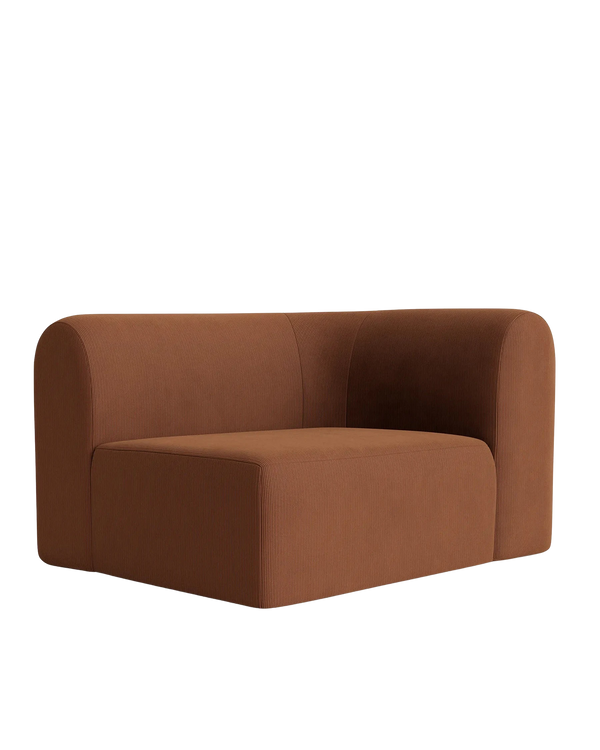 Berg Right Corner Module - Corduroy Cocoa