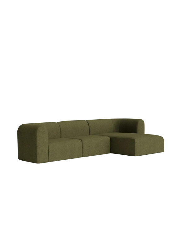 Berg 4 Seater RHF Chaise Sofa - Copenhagen Forest