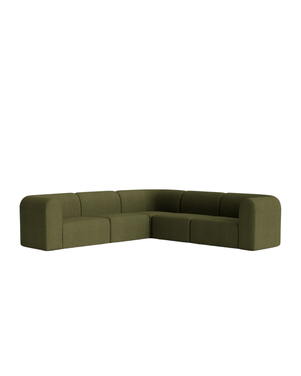 Berg Corner Sofa - Copenhagen Forest