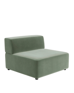 Stretch Armless Middle Module - Opal Ocean