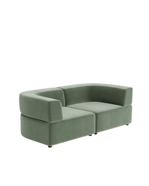 Stretch 3 Seater Sofa - Opal Ocean