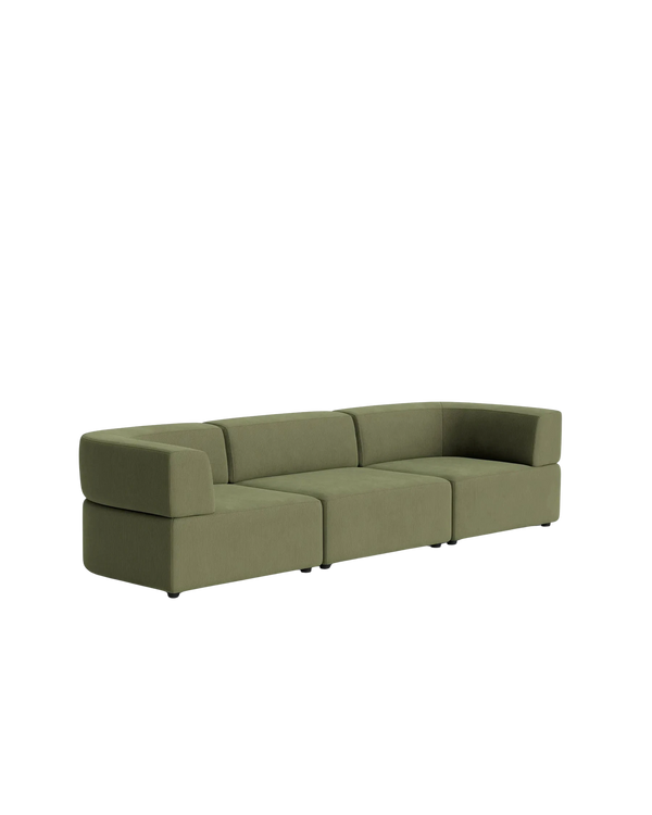Stretch 4 Seater Sofa - Corduroy Forest