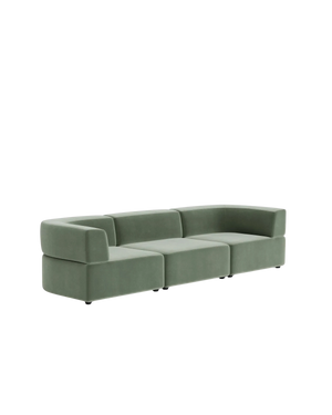 Stretch 4 Seater Sofa - Opal Ocean