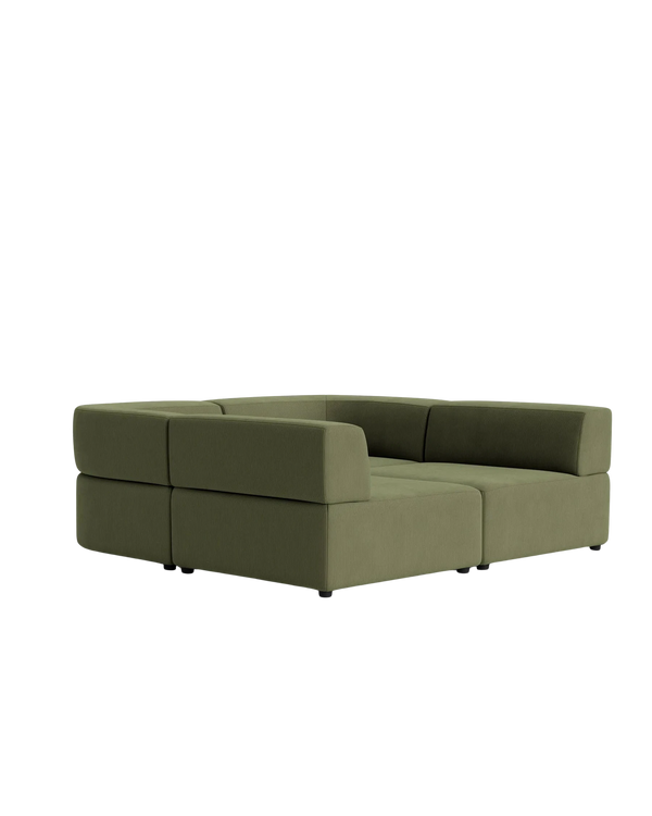 Stretch Pit Sofa - Corduroy Forest