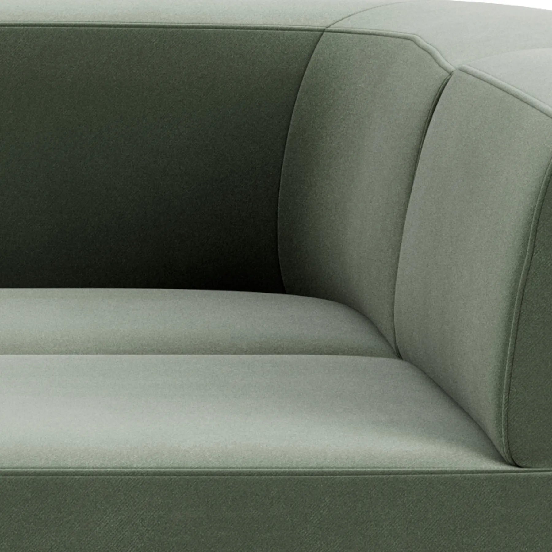 Stretch Pit Sofa - Opal Ocean