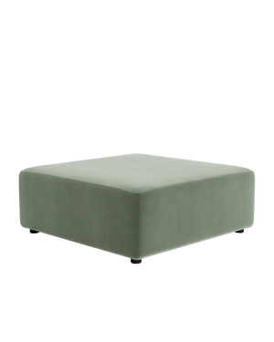 Stretch Ottoman - Opal Ocean