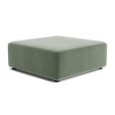 Stretch Ottoman - Opal Ocean
