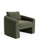 Crest Armchair - Eden Leaf