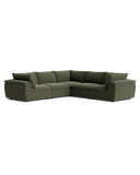 Melt Corner Sofa - Eden Leaf