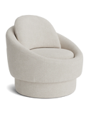 Halo Swivel Armchair - Tate Biscotti