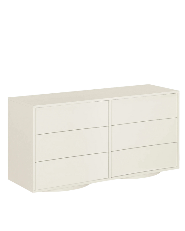 Tide 6 Drawer Chest - Porcelain