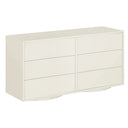 Tide 6 Drawer Chest - Porcelain