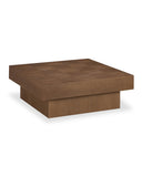 Check Coffee Table Large - Deep Oak