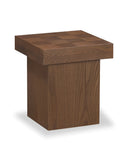 Check Side Table Large - Deep Oak